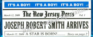 Baby Boy News Cany Bar Wrapper sample 1
