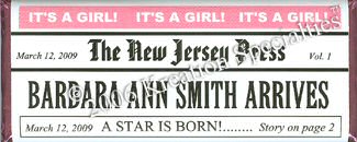 Baby Girl News Cany Bar Wrapper sample 1