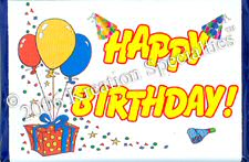 Happy Birthday Candy Kit Kat Bar Wrapper 