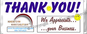 Thank You  We Appreciate Candy Bar Wrapper 