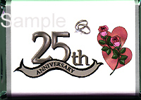 KitKat� 25th Wedding Anniversary Candy Wrapper Favor
