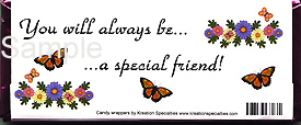 Friendship 2 Candy Wrapper Back