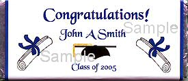 Congratulations Candy Bar Favor