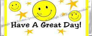 Have A Great Day candy bar wrapper 1 