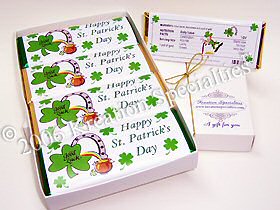 St. Patrick' s Day Chocolate Bar Gift Set 
