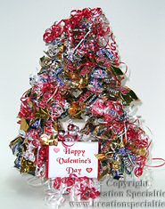Valintine's Day Chocolate Bar Tree